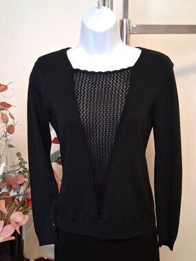 2 for $45 High Quality Knit Cardigan Pullover Sweater - Soft Knitwear - Black 6